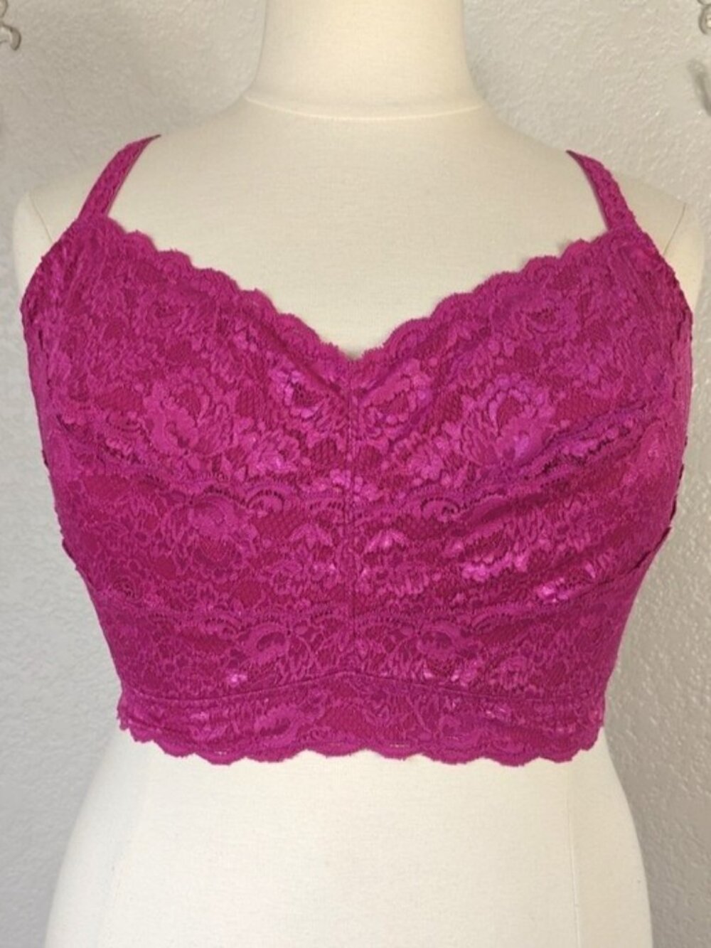 Cosabella XL Savona Curvy Longline Lace Bralette
